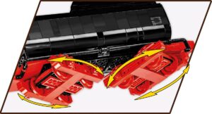 A picture of the DRB Class 52 German Steam Locomotive #6282.