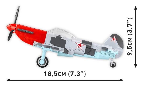 COBI Yakolev YAK-3 1:48 scale #5862 - Image 3