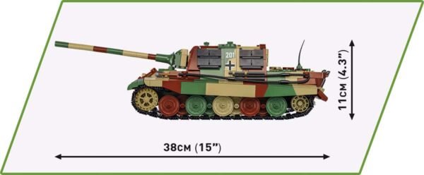 COBI SD.KFZ. 186 - Jagtiger #2580 - Image 5
