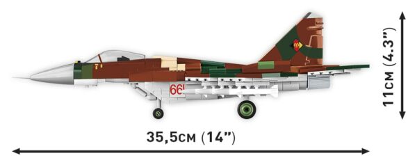 COBI MIG-29 (GDR East Germany) #5851 - Image 6