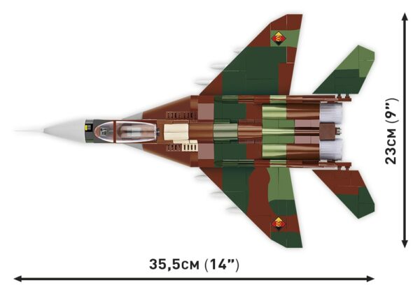 COBI MIG-29 (GDR East Germany) #5851 - Image 7