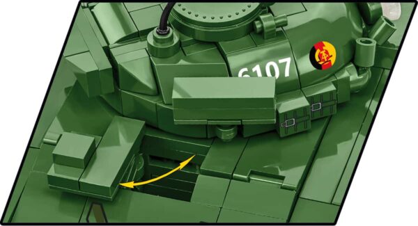 COBI T-72 M1R 2IN1 (East German / Soviet) #2625 - Image 4