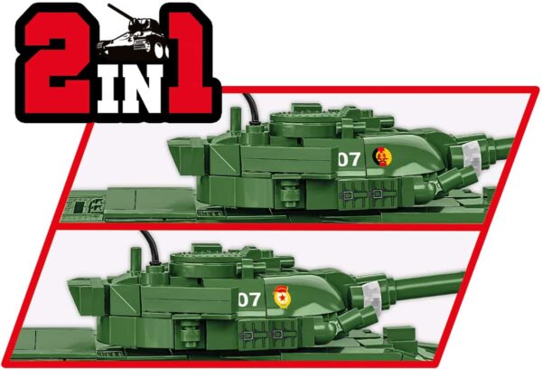 COBI T-72 M1R 2IN1 (East German / Soviet) #2625 - Image 6