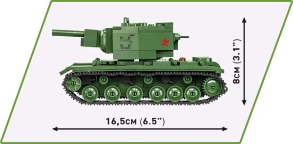 COBI KV-2 #2731 (1:48 Scale) - Image 4