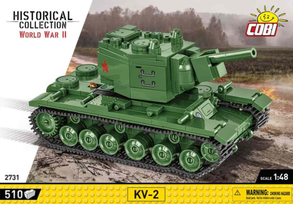 COBI KV-2 #2731 (1:48 Scale) - Image 8