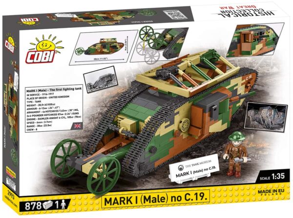 COBI Mark I Male No C19 #2993 - Image 2