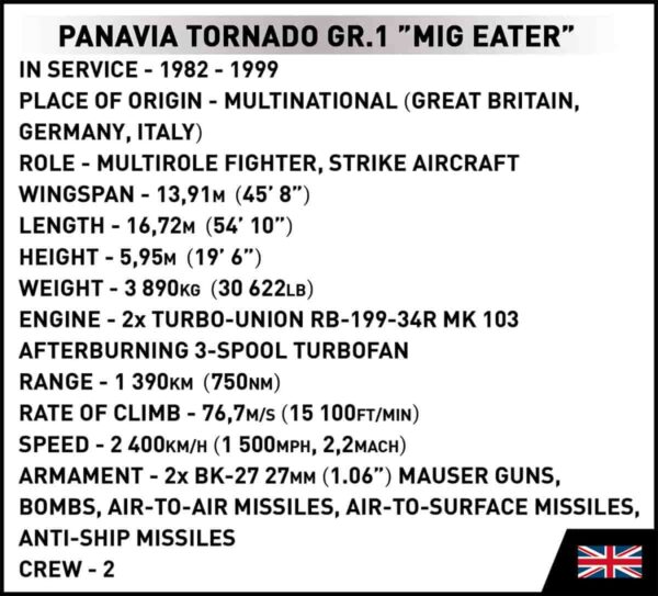 COBI Tornado GR.Mk 1 MiG Eater #5854 - Image 13