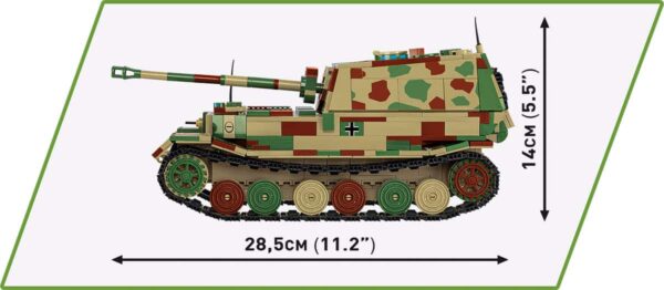 COBI Panzerjager Tiger (P) Elefant #2582 - Image 8
