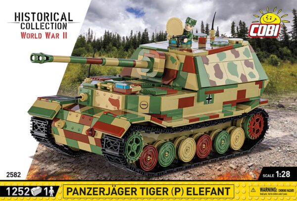 COBI Panzerjager Tiger (P) Elefant #2582 - Image 11