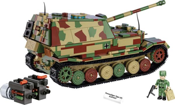 COBI Panzerjager Tiger (P) Elefant #2582 - Image 12