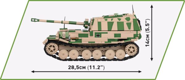 COBI S.D.KFZ. 184 Ferdinand #2583 - Image 7