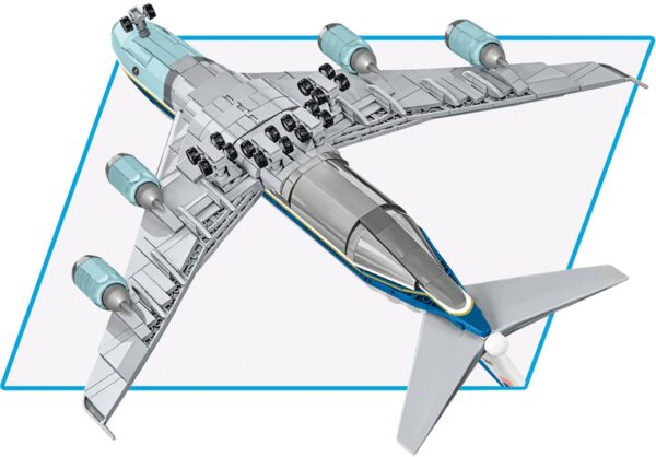 COBI Air Force One Boeing 747 #26610 - Image 6