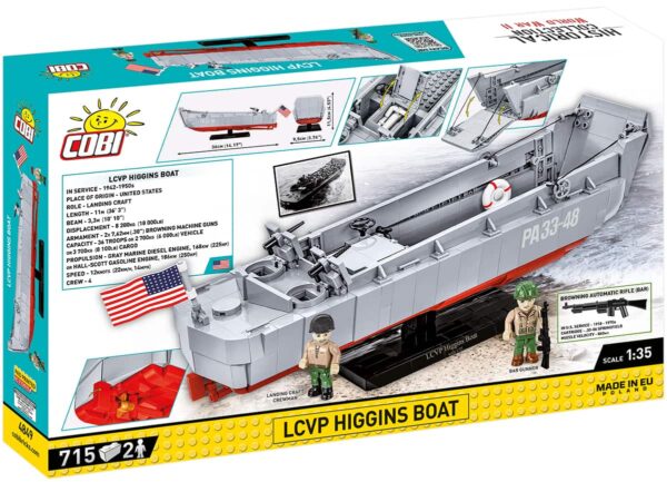 COBI LCVP Higgins Boat #4849 - Image 2