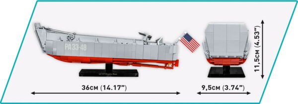 COBI LCVP Higgins Boat #4849 - Image 3