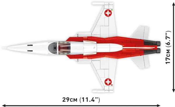 COBI Northrop F-5E Tiger II #5857 (Swiss) - Image 3
