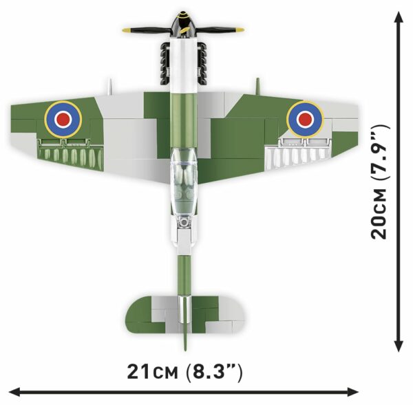 COBI Supermarine Spitfire Bubbletop #5865 - Image 5