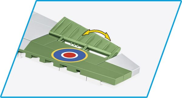 COBI Supermarine Spitfire Bubbletop #5865 - Image 7