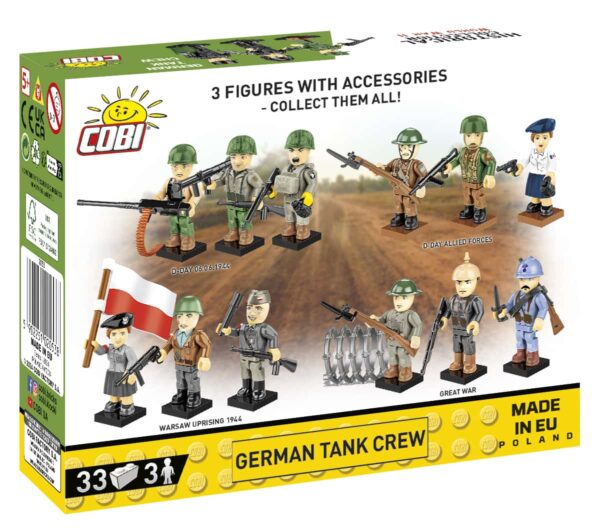COBI German Tank Crew #2053 - Image 2