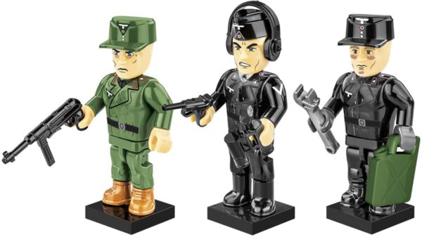 COBI German Tank Crew #2053 - Image 3