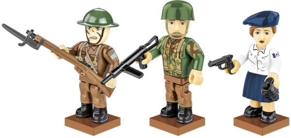 COBI D-Day Allies Figure set #2055 (Discontinued) - Image 3