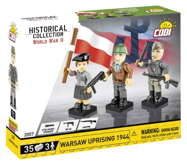 COBI Warsaw Uprising Minifig set #2057 (discontinued)