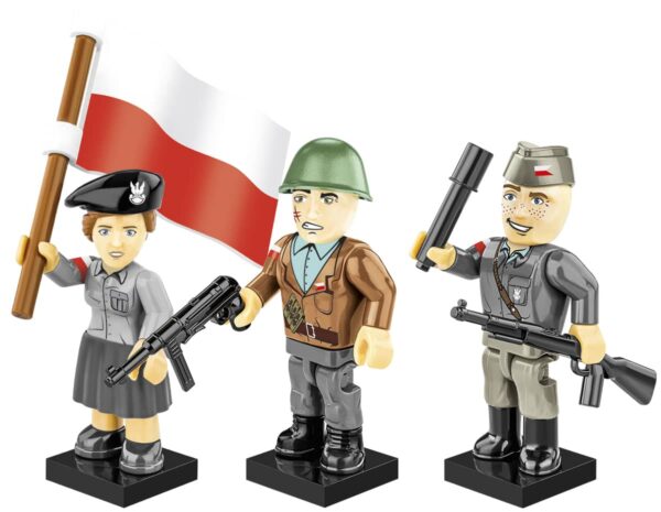 COBI Warsaw Uprising Minifig set #2057 (discontinued) - Image 3