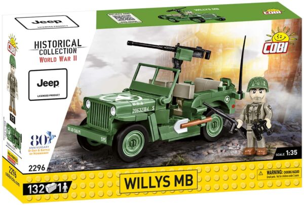 COBI Willys MB Jeep #2296