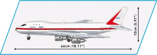 COBI 747 Boeing First Flight Edition 1969 #26609 - Image 3