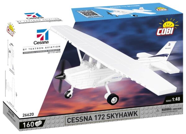 COBI Cessna 172 Skyhawk #26620 (White)