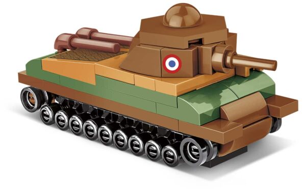 COBI 1:72 Scale Somua S-35 Micro Tank #3093 - Image 3