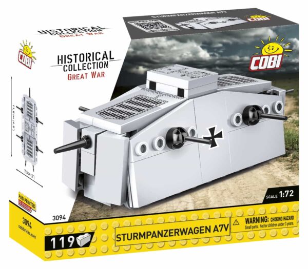 COBI 1:72 Scale Sturmpanzerwagen Micro Tank #3094