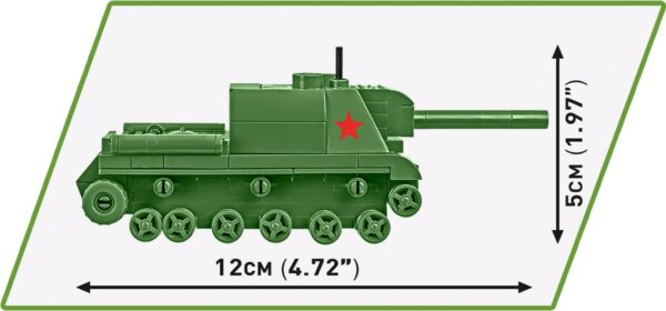 COBI 1:72 Scale ISU 152 Micro Tank #3096 - Image 3