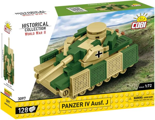 COBI 1:72 Scale  Panzer IV AUSF.J Micro Tank #3097
