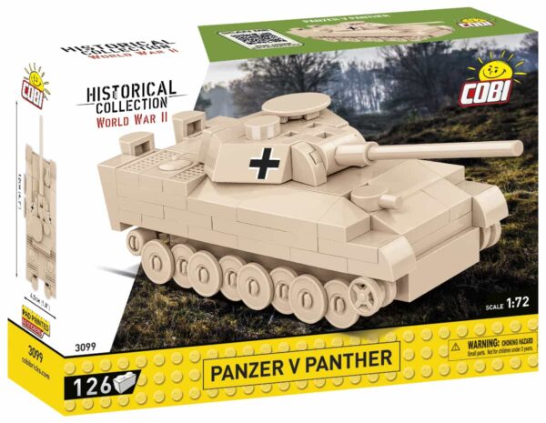 COBI 1:72 Scale Panzer V Panther Micro Tank #3099