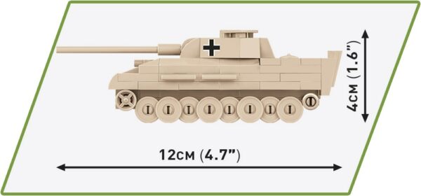 COBI 1:72 Scale Panzer V Panther Micro Tank #3099 - Image 6