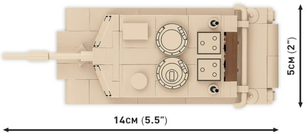 COBI 1:72 Scale  Abrams M1A2 Micro Tank #3106 - Image 3
