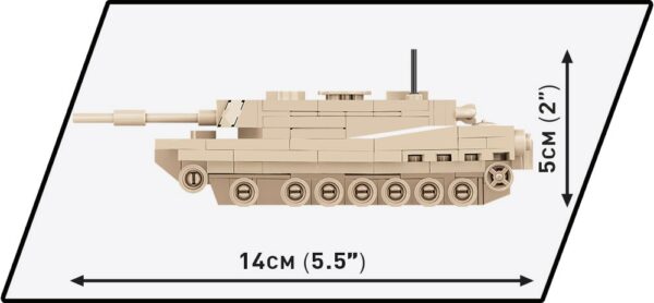 COBI 1:72 Scale  Abrams M1A2 Micro Tank #3106 - Image 4