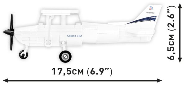 COBI Cessna 172 Skyhawk #26620 (White) - Image 5