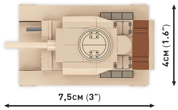 COBI 1:72 scale Panzer III Ausf.L Micro Tank #3090 - Image 5