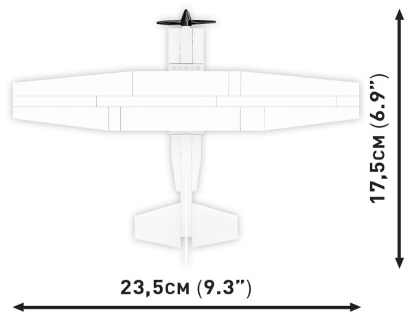 COBI Cessna 172 Skyhawk #26620 (White) - Image 6