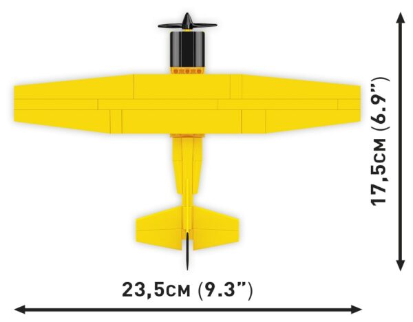 COBI Cessna 172 (Black&Yellow) #26621 - Image 6