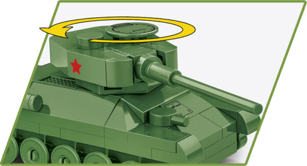 COBI 1:72 Scale T-3485 Micro Tank #3092 - Image 7