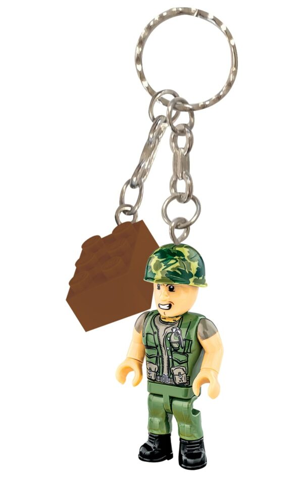 COBI Figure Keychains - Collect Them All! - US Marine
