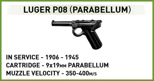 COBI Panzerkampfwagen VI Tiger I Ausf. E #2587 - 1:28 Scale - Image 16
