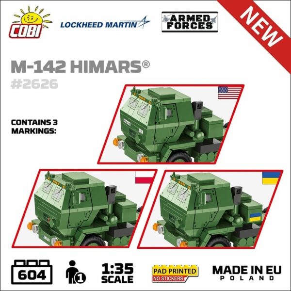 COBI  M142 HIMARS #2626 - Image 2