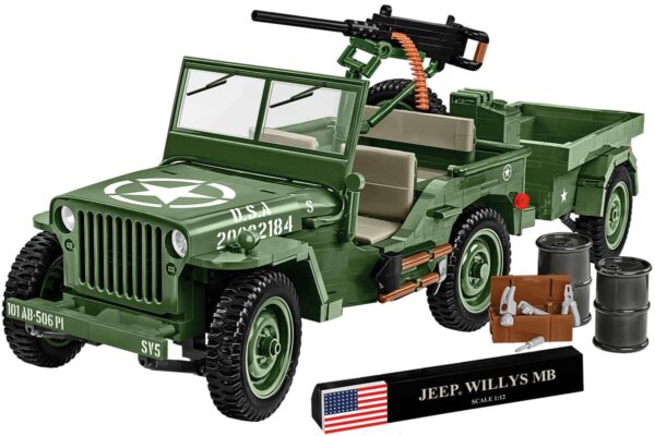 COBI Willys MB Jeep Executive Edition #2804 1:12 Scale - Image 10