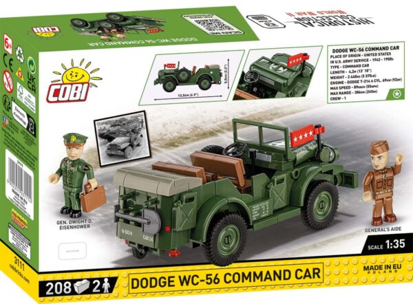 COBI Dodge WC-56 Command Car #3111 - Image 2