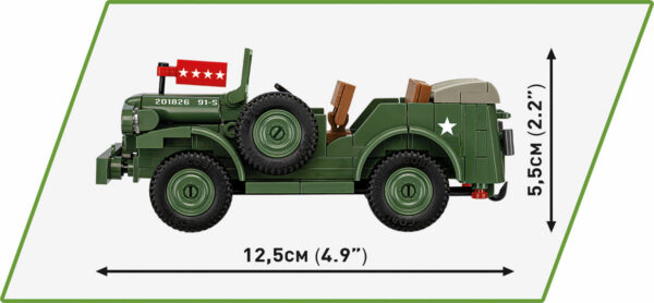 COBI Dodge WC-56 Command Car #3111 - Image 3