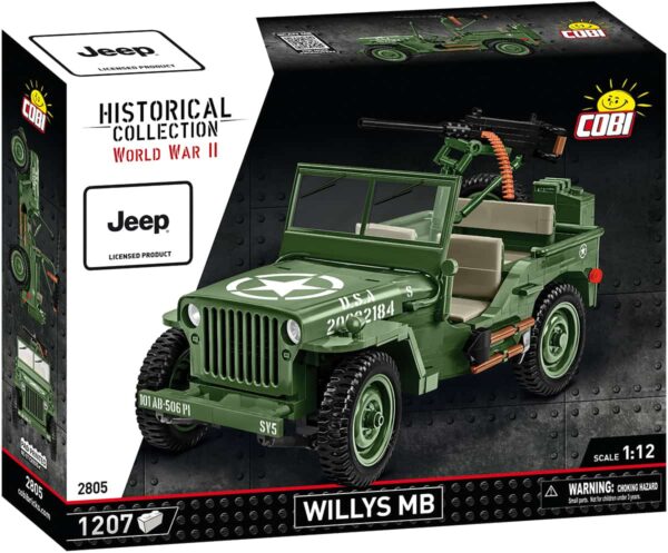 COBI Willys MB Jeep 1:12 Scale #2805