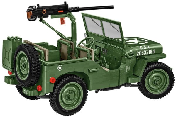COBI Willys MB Jeep 1:12 Scale #2805 - Image 9